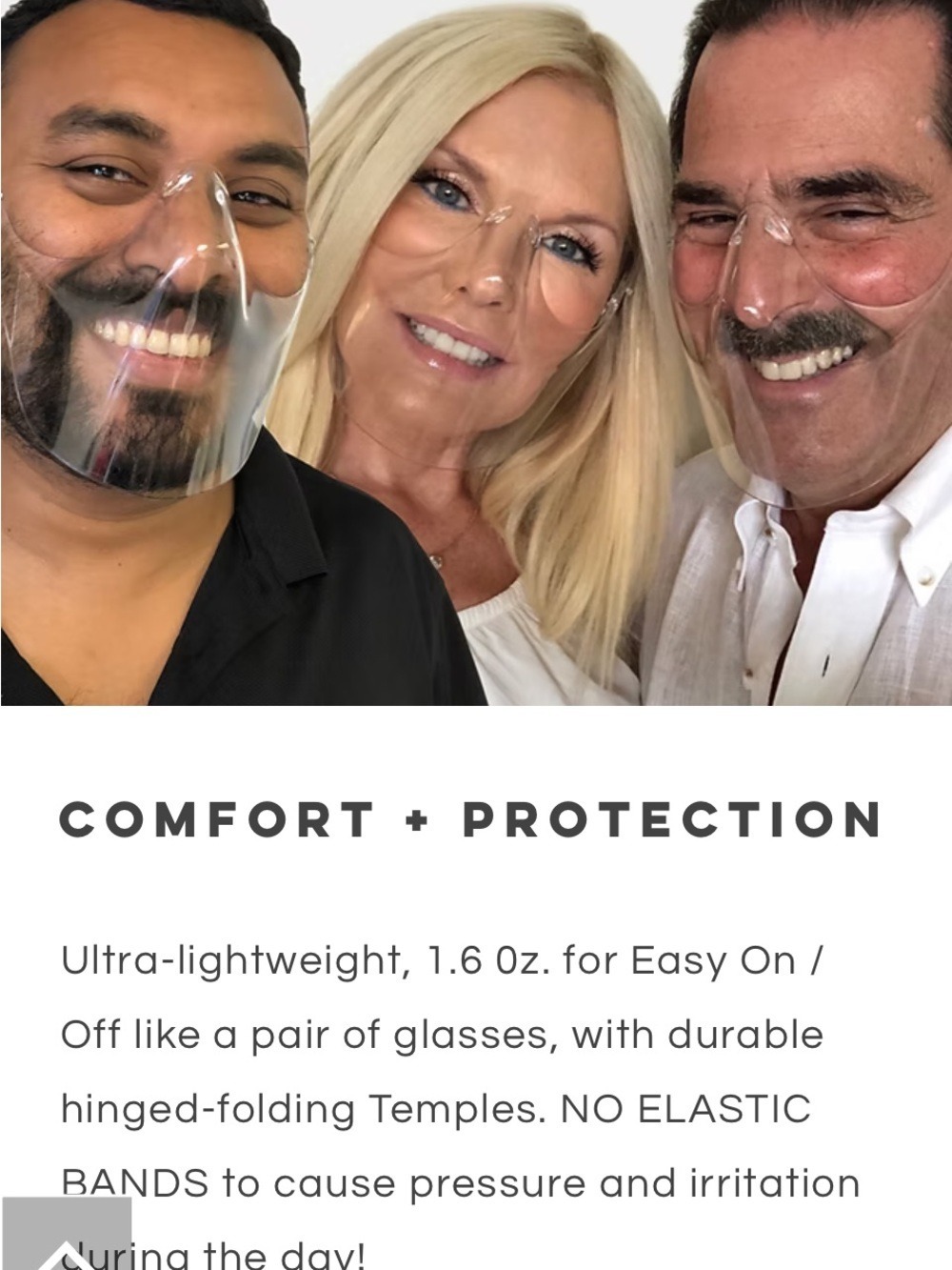 Claritymask Clear Face Shield NIB - Picture 8 of 8